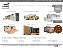 Tablet Screenshot of lacasaprefabricada.net